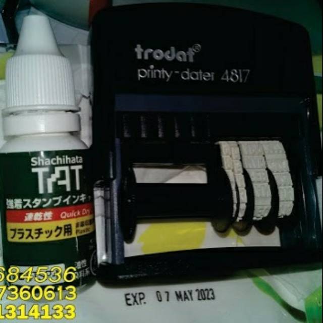 Jual Stempel Expired Stempel Kadaluarsa Trodat Printy Shopee