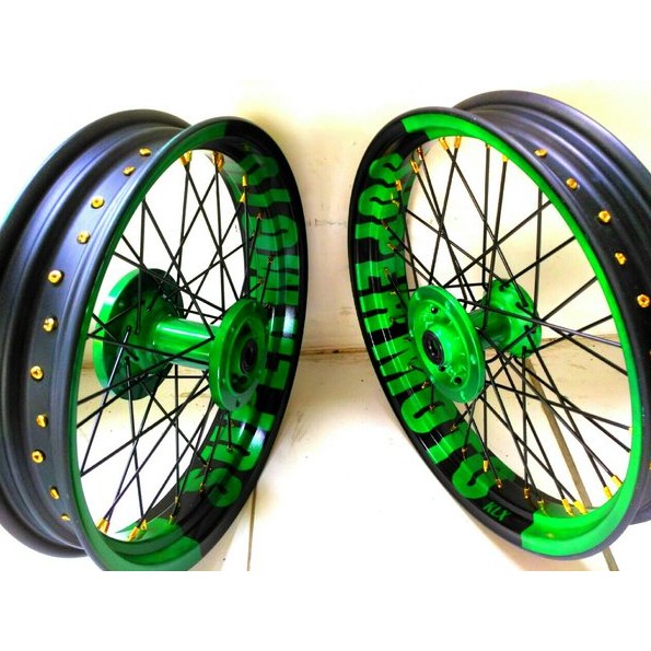 Jual Velg Paket Supermoto Klx D Tracker L Plus Cakram Depan