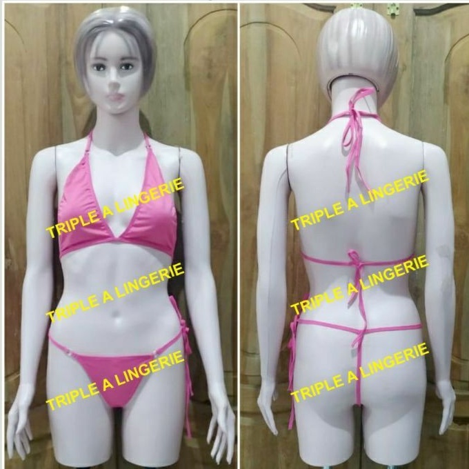 Jual Sexy Bikini Bra Set G String ATA056RO Shopee Indonesia