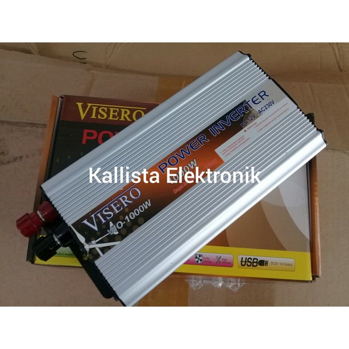 Jual Power Inverter Visero Watt W Ubah Arus Aki Ke Listrik