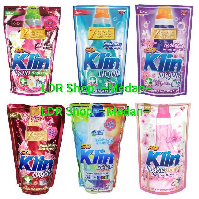 Jual Soklin Detergent Cair So Klin Liquid Ml Pouch Shopee Indonesia