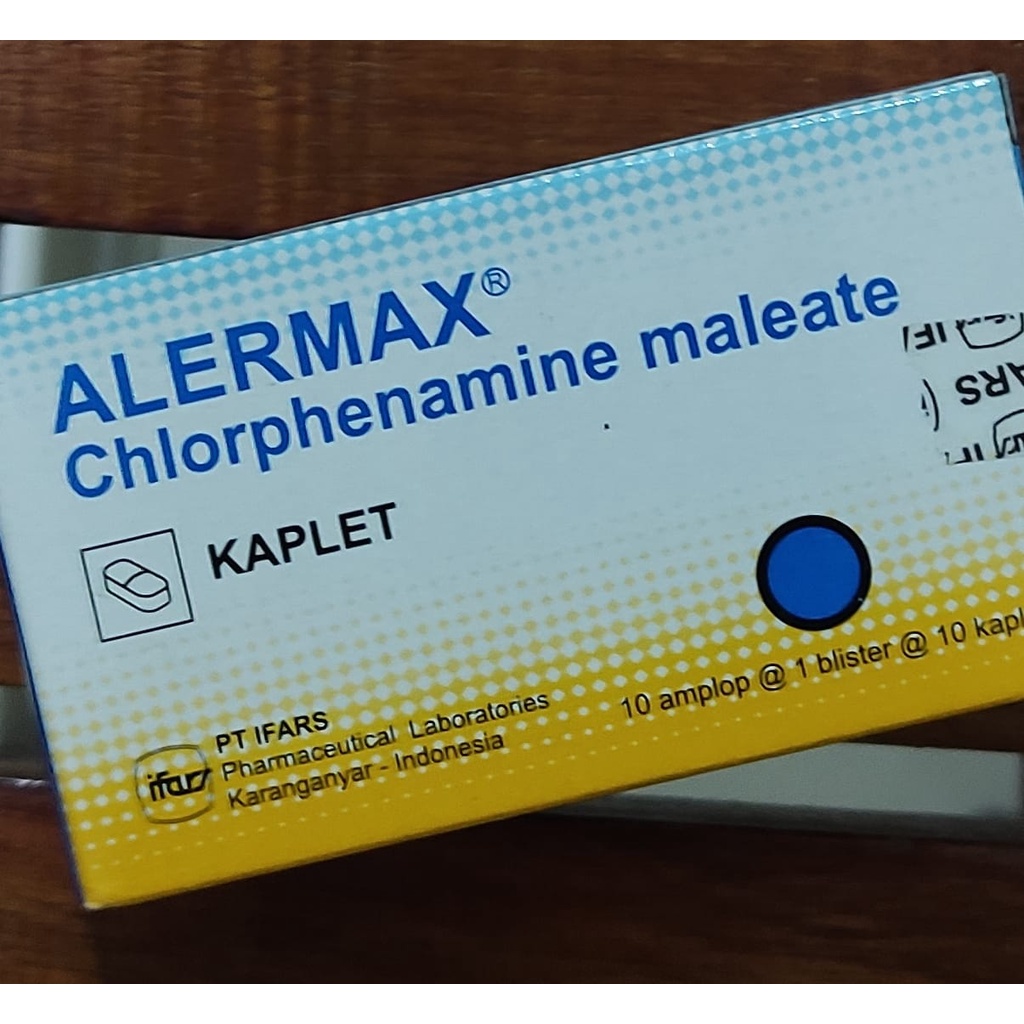 Jual Alermax Kaplet Anti Alergi Obat Alergi Gatal Gatal