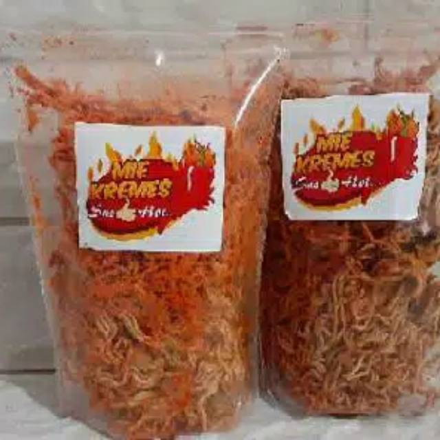 Jual Mie Kriting Kremes Kemasan 100gr Kriuk Shopee Indonesia