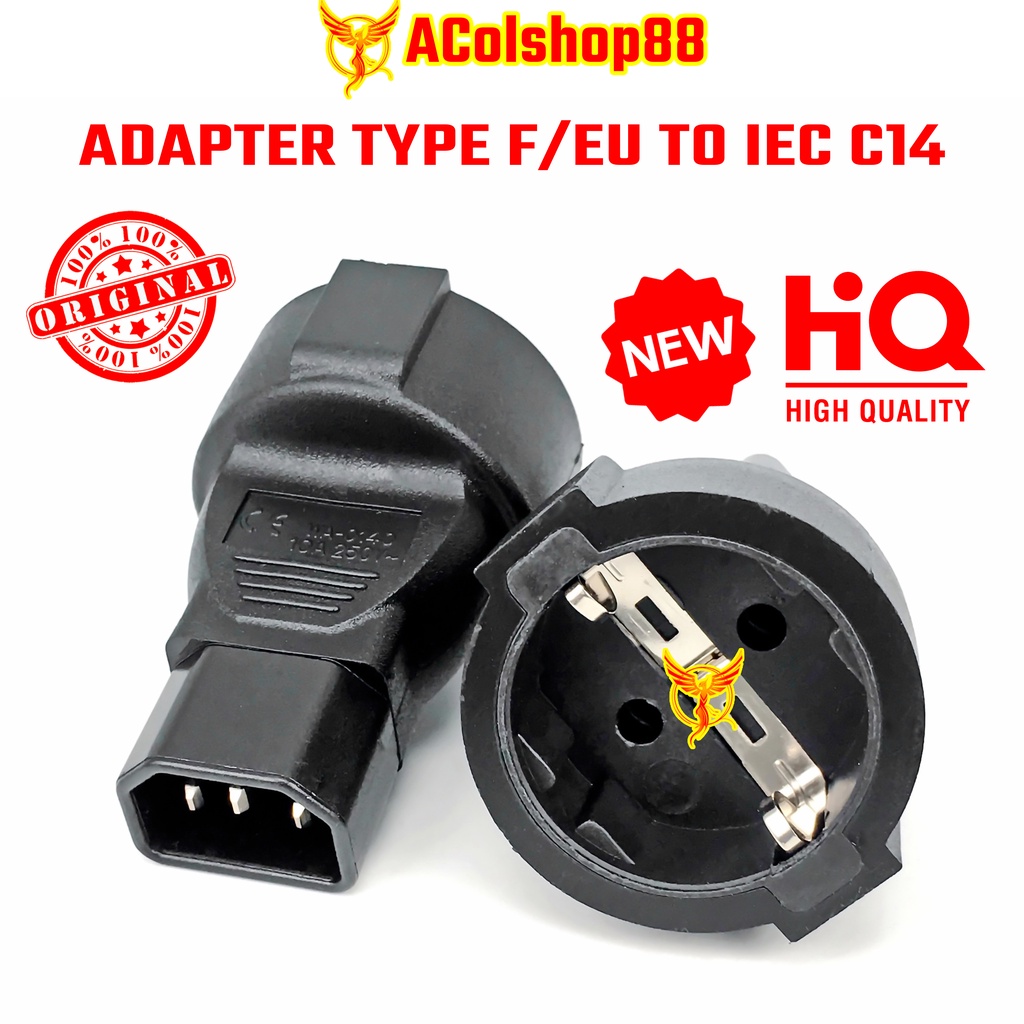 Jual Over Steker Adapter Konverter Eu To Iec C Kaki Ke Kaki Tipe