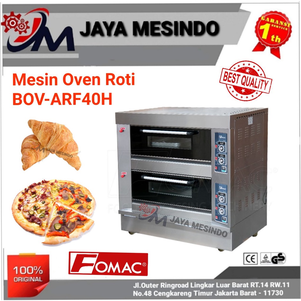 Jual Mesin Oven Roti Deck Loyang Bov Arf H Fomac Shopee Indonesia