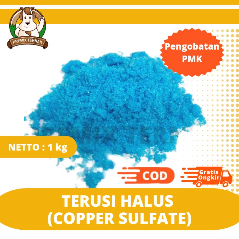 Jual Terusi Kg Cupri Sulfat Copper Sulfat Tembaga Sulfat