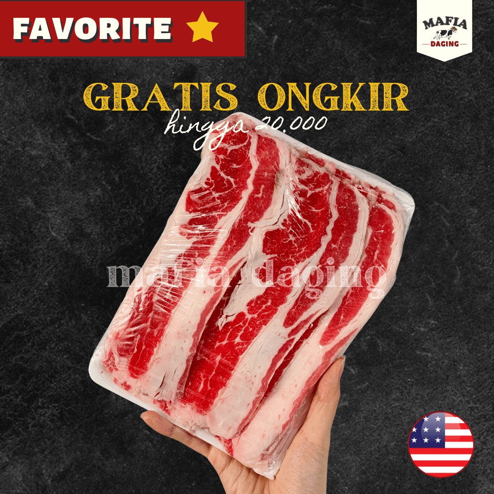 Jual USA Beef Slice Yoshinoya Beef Slice Shortplate 500 G Shopee