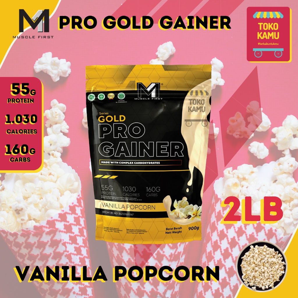 Jual Muscle First Gold Pro Gainer Lbs M Whey Protein Mass Gainer