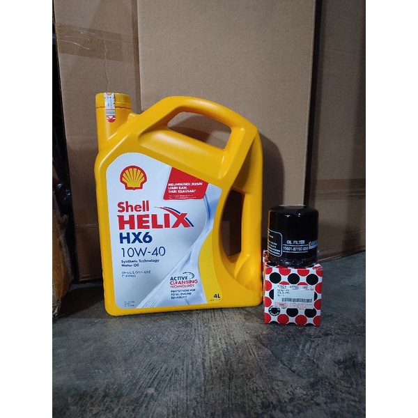 Jual Oli Shell Hx W L Filter Oli Avanza Xenia Rush Terios