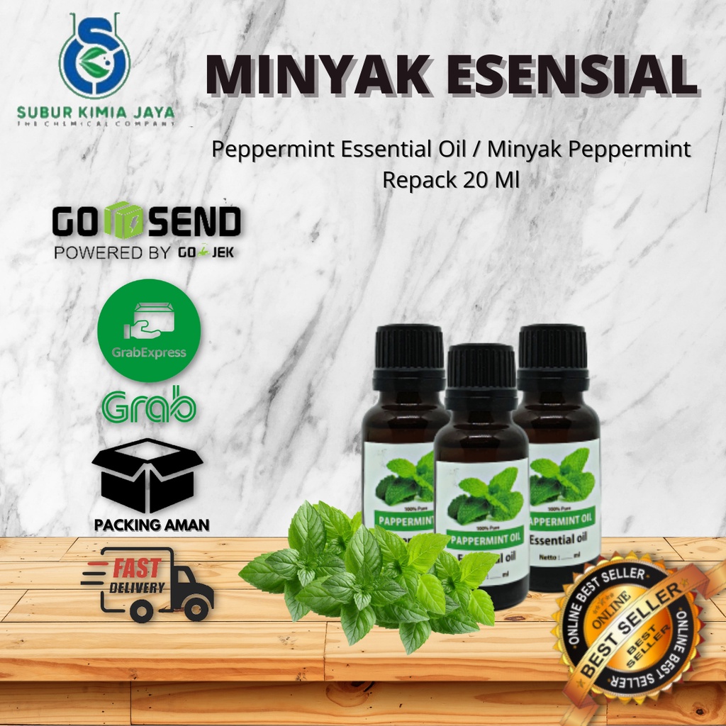 Jual Peppermint Essential Oil Minyak Mint Minyak Aromaterapi Mint