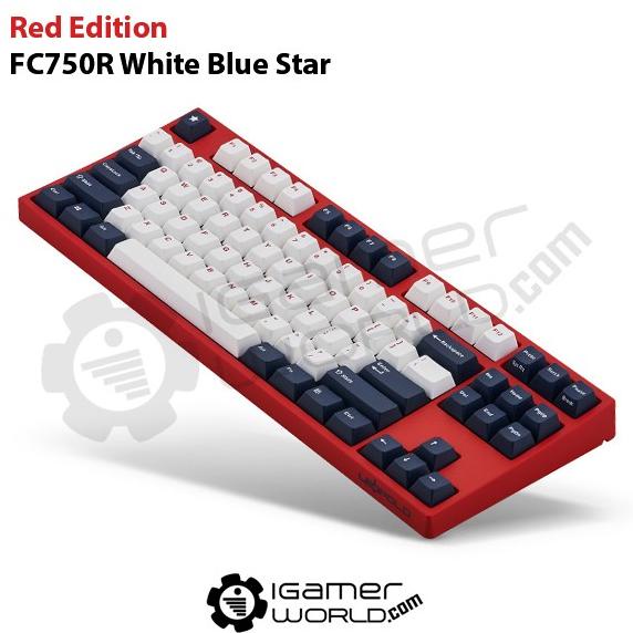 Jual Leopold Fc R Pd White Blue Star Mechanical Gaming Keyboard