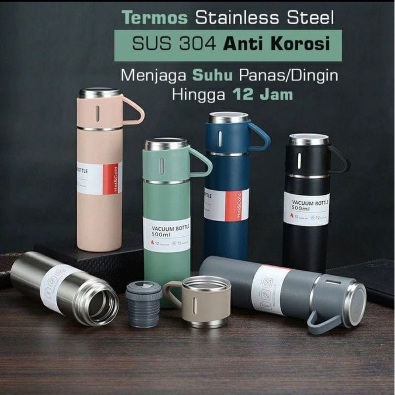 Jual Termos Sultan Vaccum Flask Set Ml Shopee Indonesia