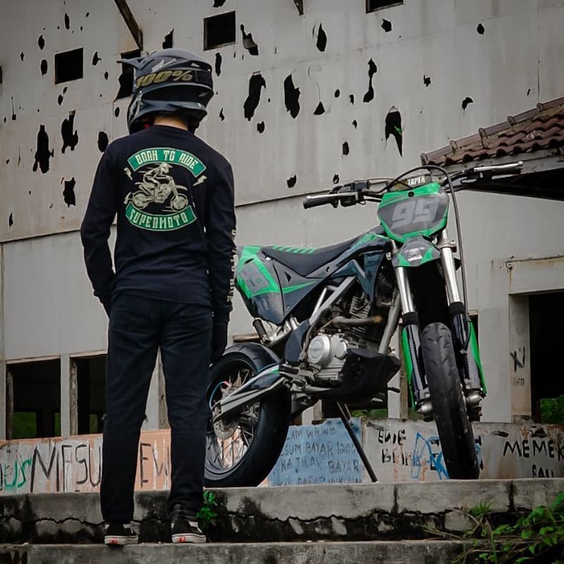 Jual Baju Supermoto Kaos Supermoto Tshirt Supermoto Longsleeve Tshirt