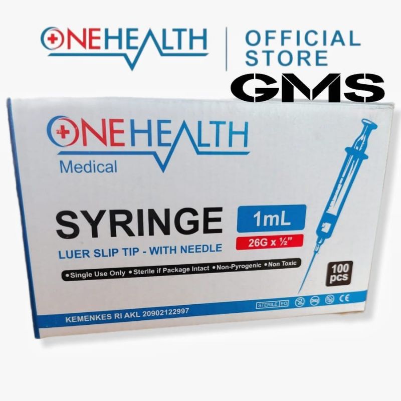 Jual Syringe Cc Cc Cc Cc Cc Cc Onehealth Onemed