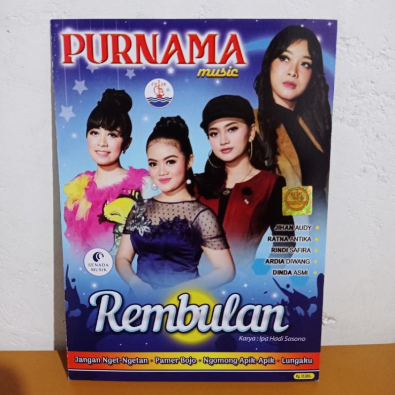 Jual KASET VCD DVD ORIGINAL KARAOKE DANGDUT KOPLO PURNAMA MUSIC VOL 3