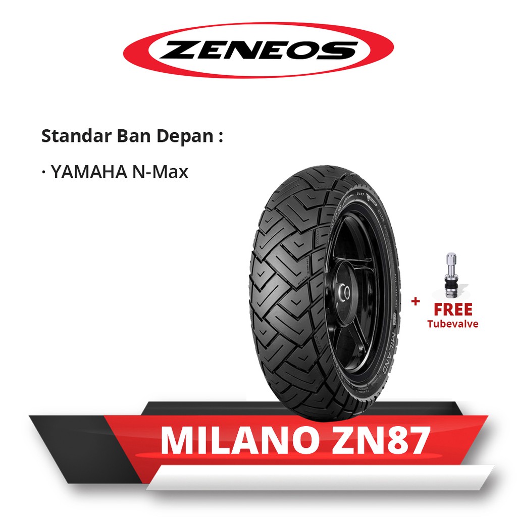 Jual Ban Depan Motor Zeneos 120 70 13 MILANO ZN 87 Tubeless Shopee