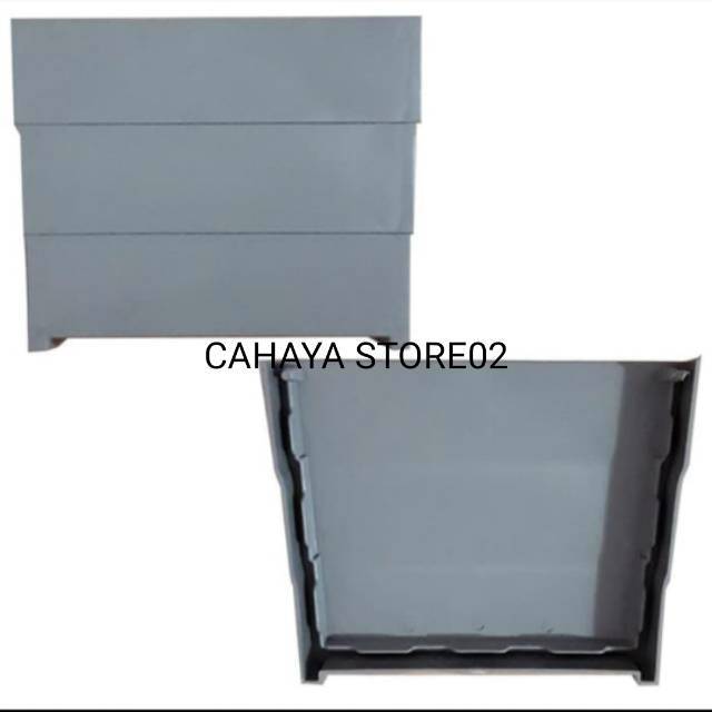 Jual Tutup Talang Air Kotak Dop Pvc Cap Talang Segi Shopee Indonesia