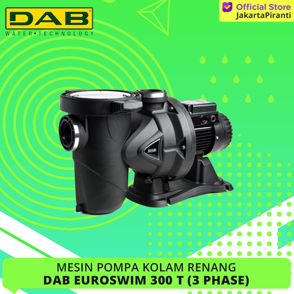 Jual Mesin Pompa Kolam Renang Pool Pump 3HP DAB Euroswim 300T