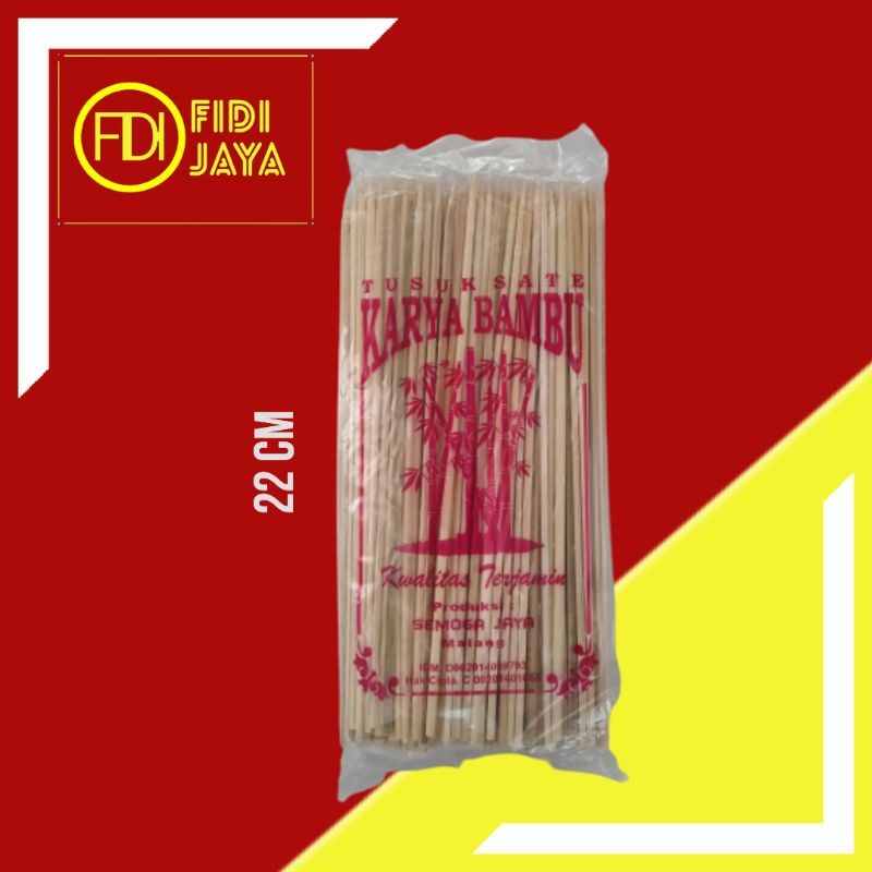 Jual Sujen Tusuk Sate Kambing Karya Bambu Cm Shopee Indonesia