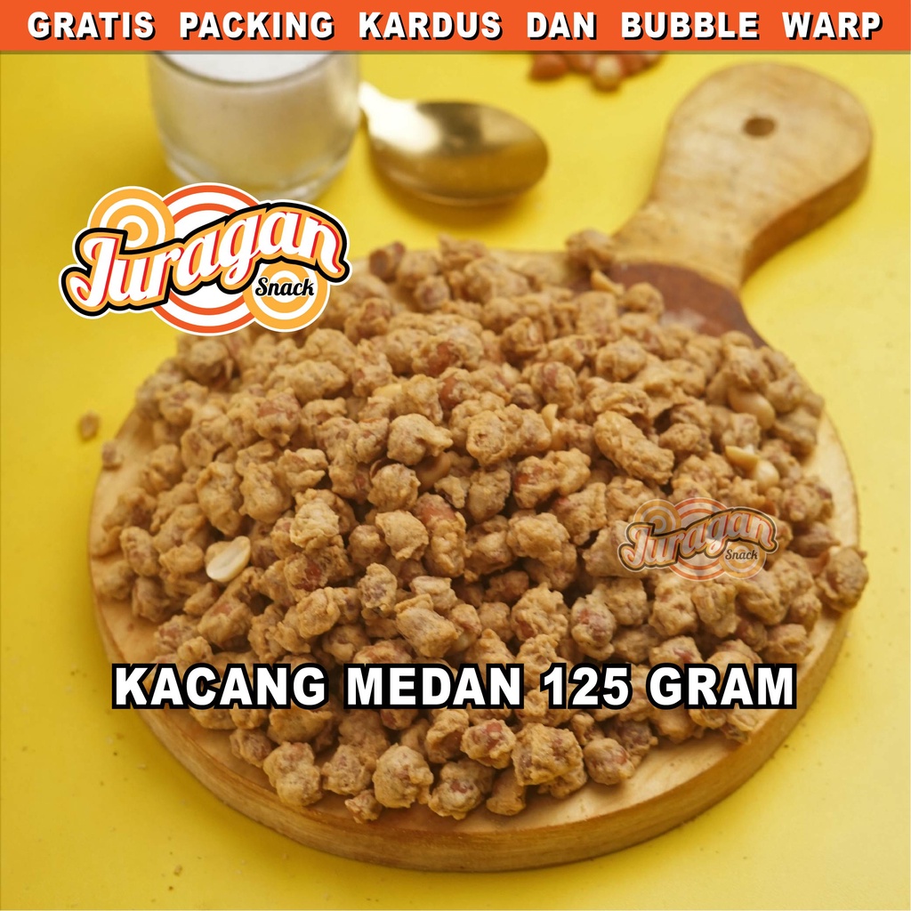 Jual KACANG MEDAN 125 Gram Snack Kiloan Makanan Ringan Jajanan Cemilan