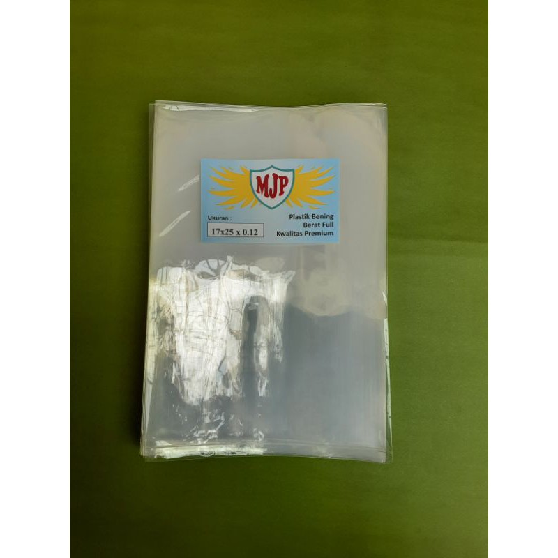 Jual Plastik Pp Bening Mjp Tebal Uk X X Kaku Untuk