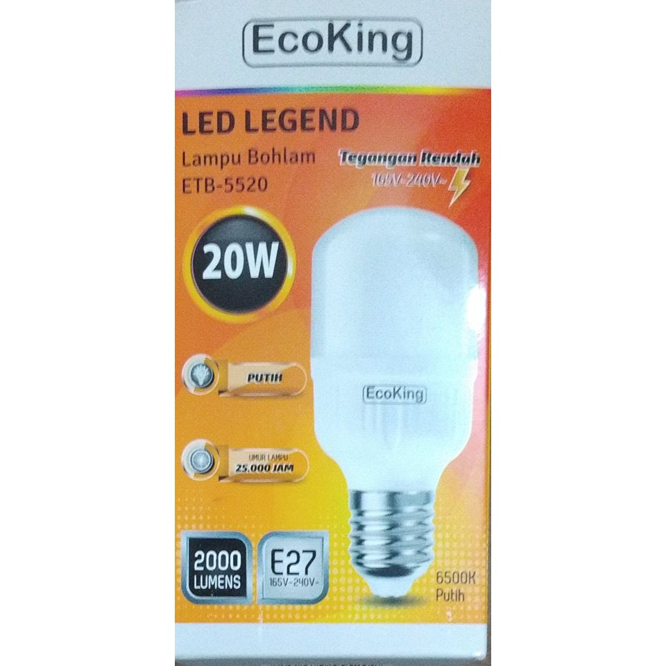 Jual Lampu Led Legend W Ecoking Shopee Indonesia