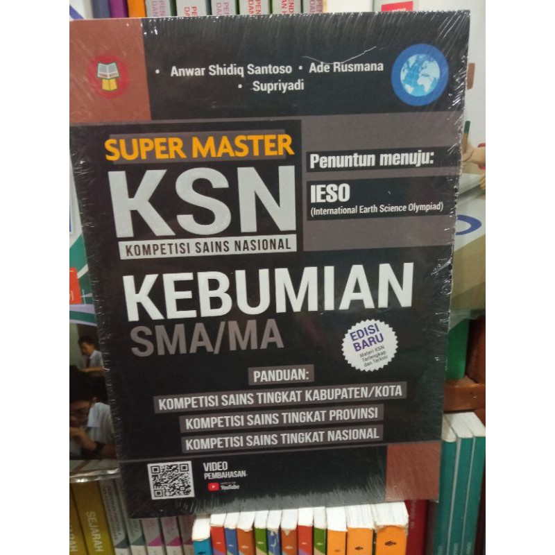 Jual Buku Super Master Ksn Kompetisi Sains Nasional Kebumian Sma Ma