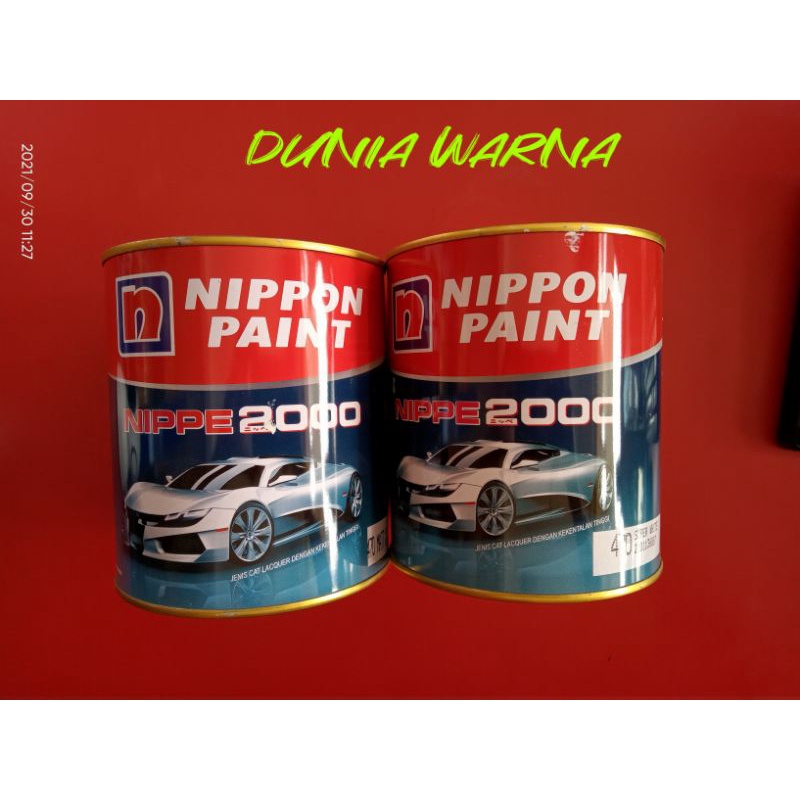 Jual Nippe 2000 Cat Mobil Super White Dan White Doff Shopee Indonesia