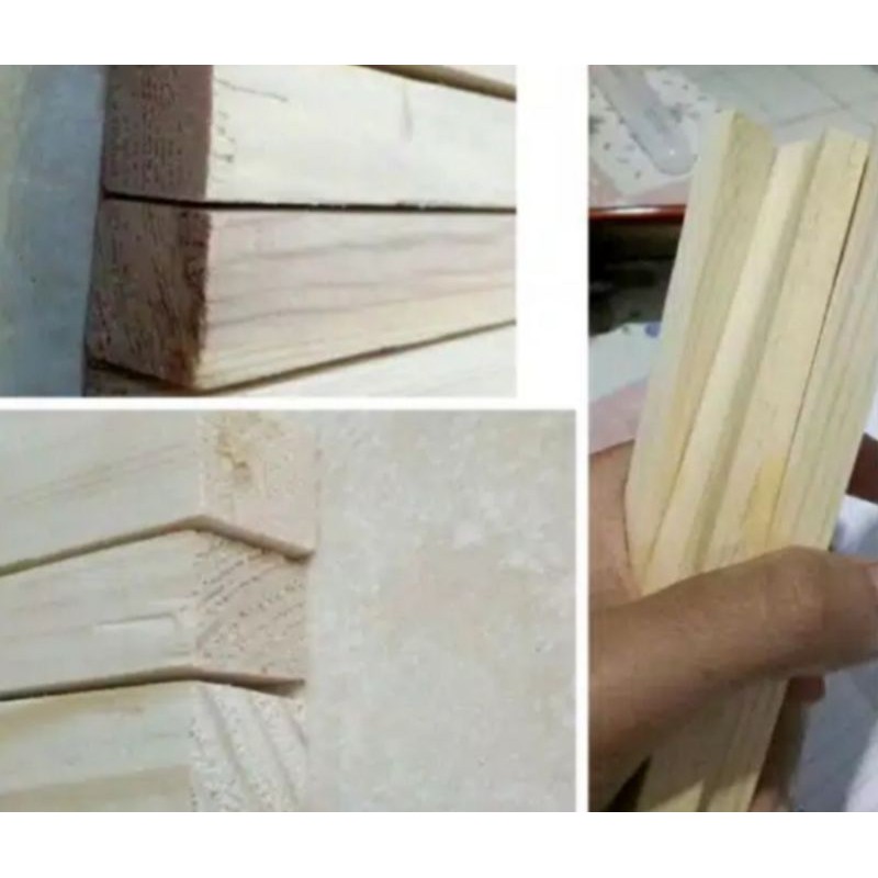 Jual Kayu Jati Belanda Mini Eks Palet 2x2cm Berbagai Ukuran Panjang