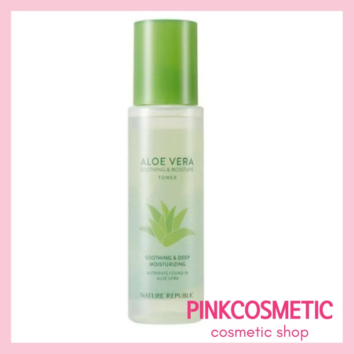 Jual Nature Republic Soothing Moisture Aloe Vera Toner Ml