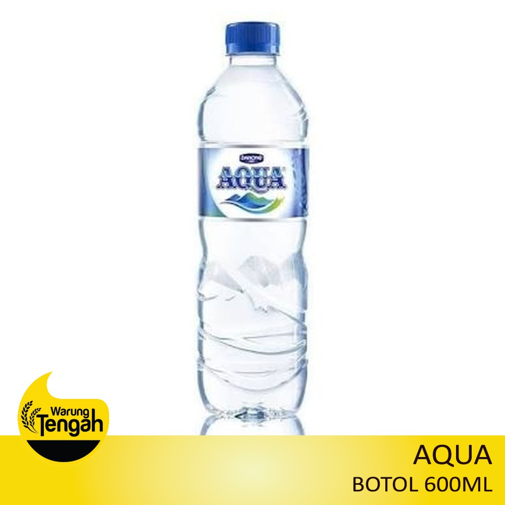 Jual BTL Aqua Air Mineral Kemasan Botol 600ml Shopee Indonesia