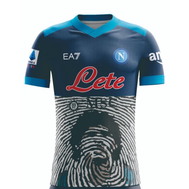 Jual Jersey Napoli 2022 Tributo Maradona 3rd Shopee Indonesia