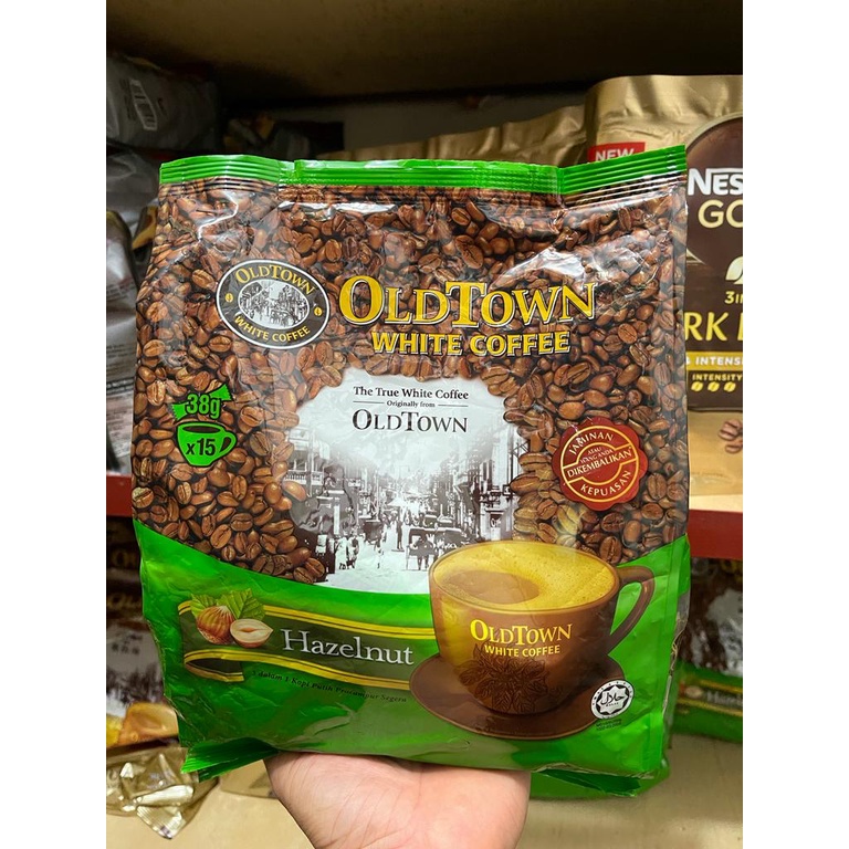 Jual Old Town White Coffee Hazelnut Malaysia Shopee Indonesia