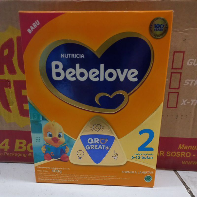 Jual Bebelove 1 Dan 2 Susu Bubuk Infant Formula 400 Gr Shopee Indonesia