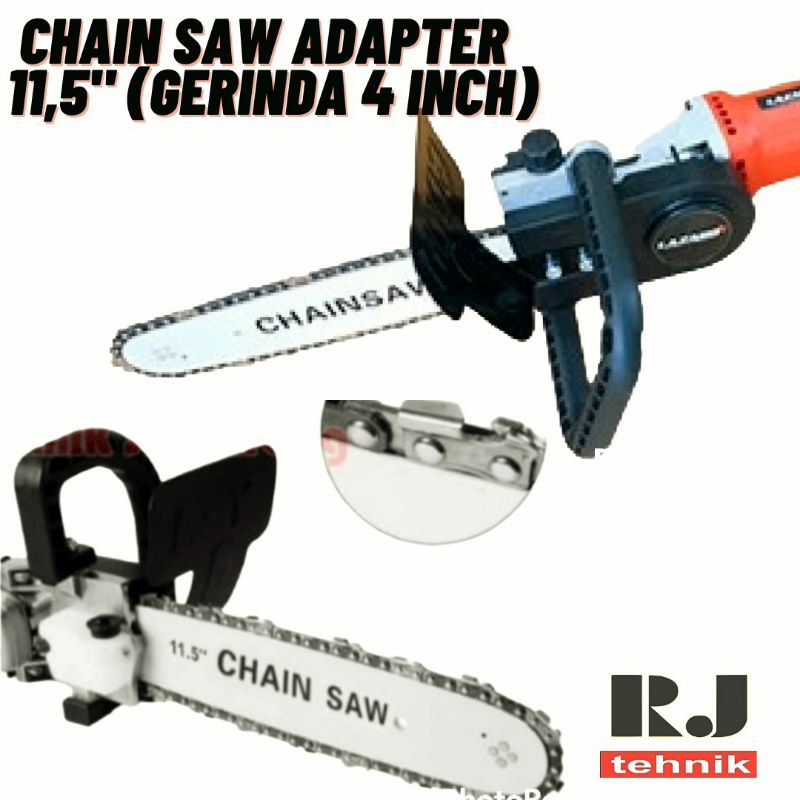 Jual Adaptor Chain Saw Ke Gerinda Gergaji Potong Kayu Triplek Chainsaw