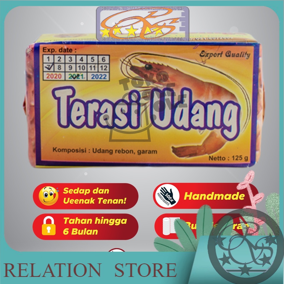 Jual Terasi Udang Asli Gr Shopee Indonesia