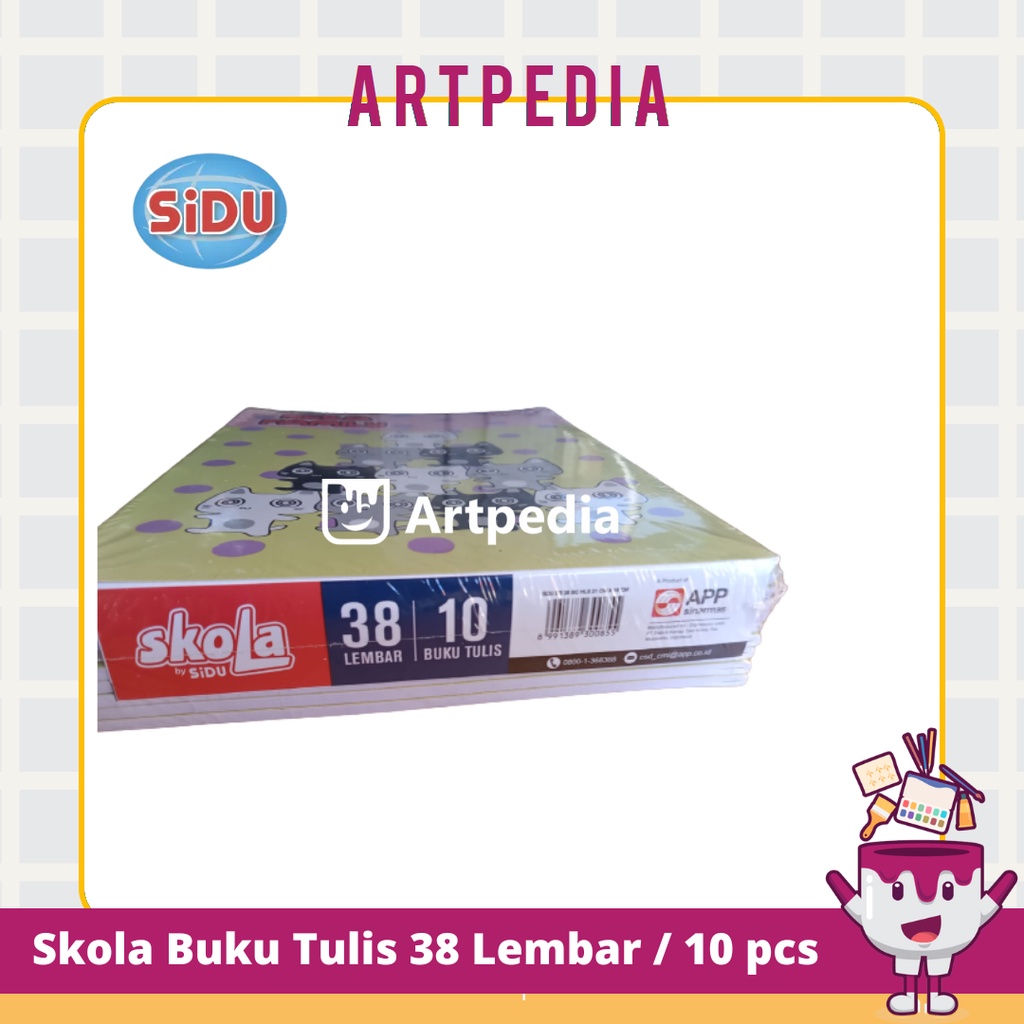 Jual Buku Tulis Lembar Skola By Sidu Buku Pack Pcs Buku