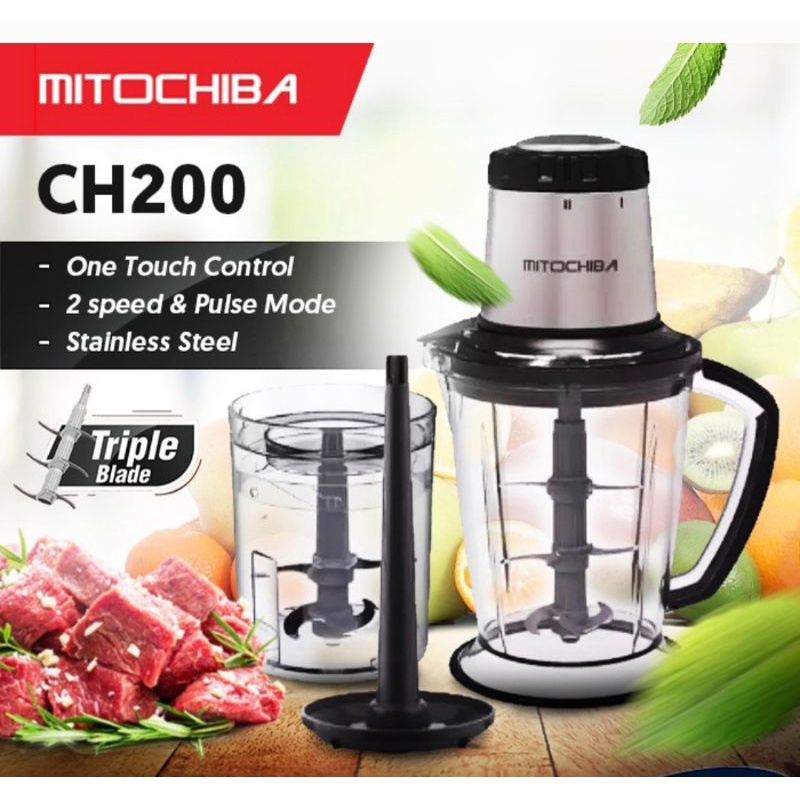 Jual READY KIRIM MITOCHIBA Food Magic Chopper CH 200 Blender 2L Alat