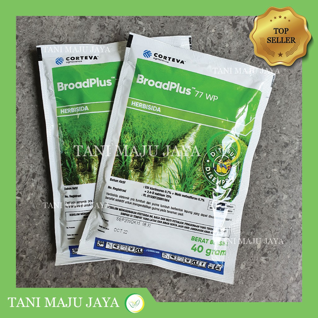 Jual Herbisida Padi Broadplus Broad Plus Wp Gr Pembasmi Gulma