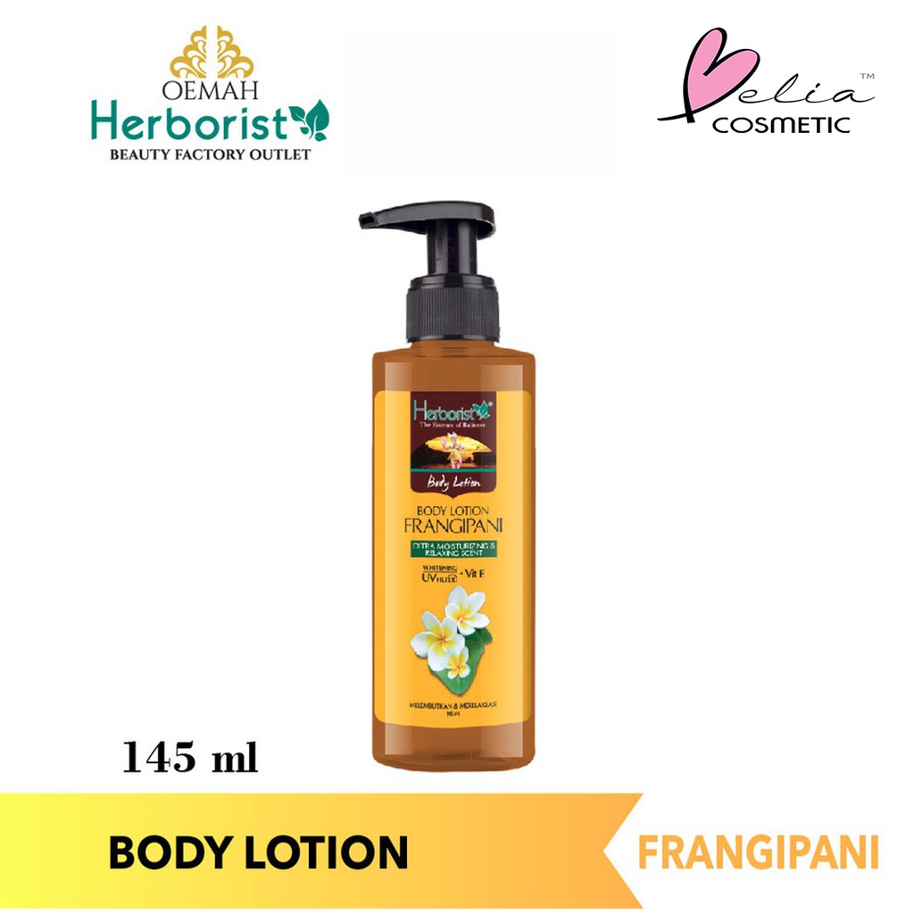 Jual BELIA Herborist Body Lotion Zaitun Coconut Frangipani