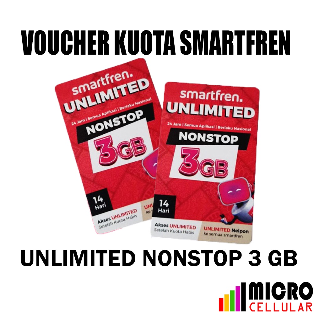 Jual Voucher Kuota Smartfren Unlimited Nonstop Gb Hari Shopee