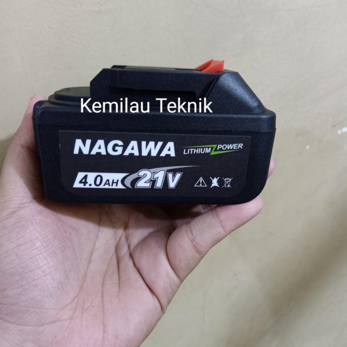 Jual Baterai Battery 21V 4Ah Mesin Cordless Nagawa Makita Jld Ryu Xenon