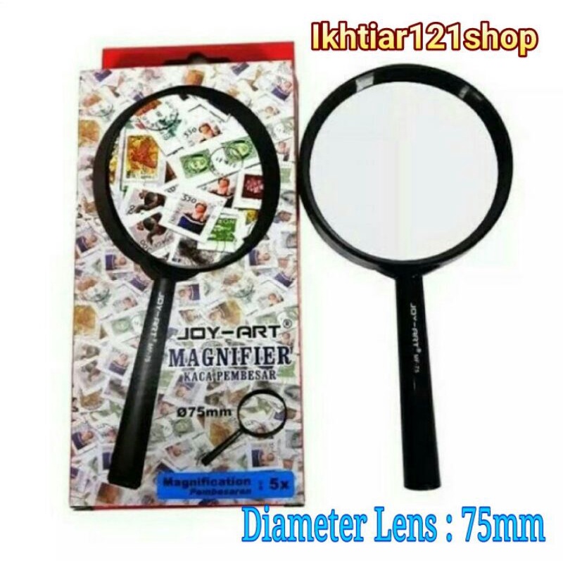 Jual Kaca Pembesar Lup Magnifier Glass Lensa Pembesar Ukuran Mm