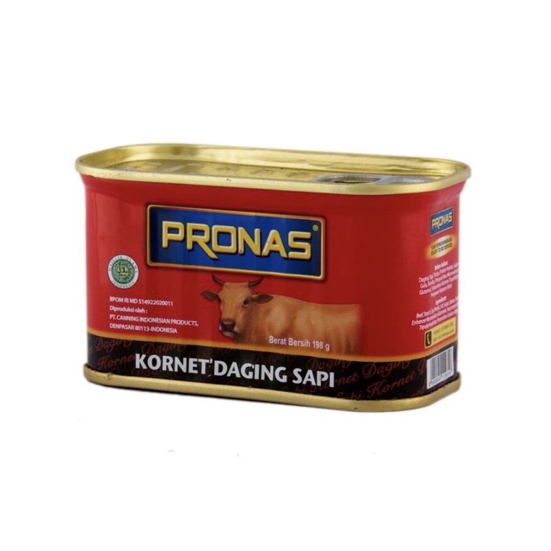 Jual Pronas Kornet Sapi Gr Corned Beef Pronas Shopee Indonesia