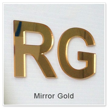 Jual Huruf Timbul Akrilik Mirror Gold Silver Rose Shopee Indonesia