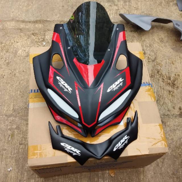 Jual Topeng Kedok Visor Model Cbr Rr Winglet Buat New Cbr R