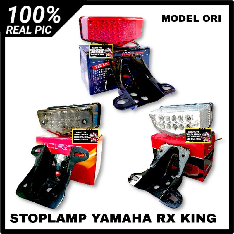 Jual STOPLAMP LAMPU STOP BELAKANG YAMAHA RX KING RXK RXS MIKA MERAH DAN