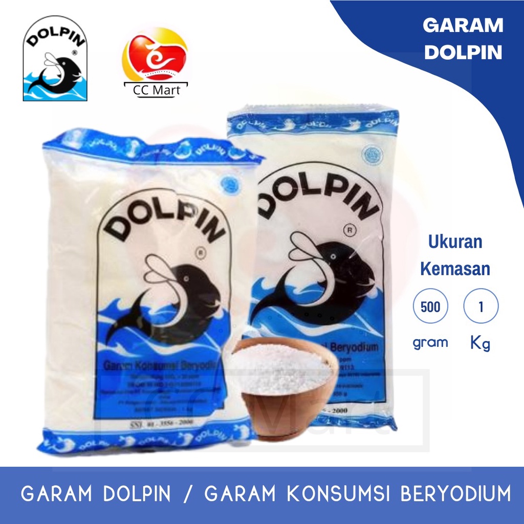 Jual Garam Dolphin Gram Garem Dolphin Kg Salt Xi Yan Ba