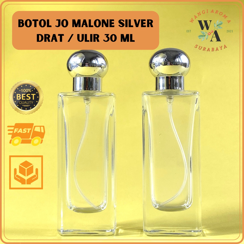 Jual Botol Parfum Jo Malone Silver Ml Drat Botol Parfum Kosong Jo