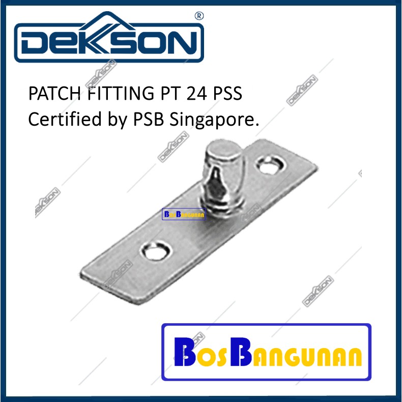 Jual Patch Fitting Glass Door Dekkson Pt Pss Jepitan Pintu Kaca